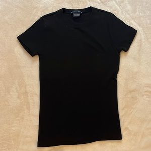Ralph Lauren black cotton tee size M